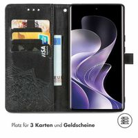 imoshion Mandala Klapphülle für das Xiaomi Redmi Note 14 Pro 5G - Schwarz