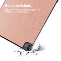 imoshion Trifold Klapphülle Apple iPad Pro 13 (2024) M4 - Rosé gold