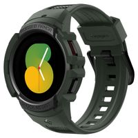 Spigen Rugged Armor™ Pro Case für die Samsung Galaxy Watch 4 / 5 - 44 mm - Military Green