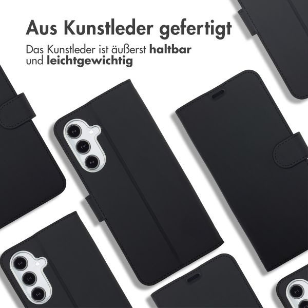 Accezz Wallet TPU Klapphülle Samsung Galaxy A17 - Schwarz