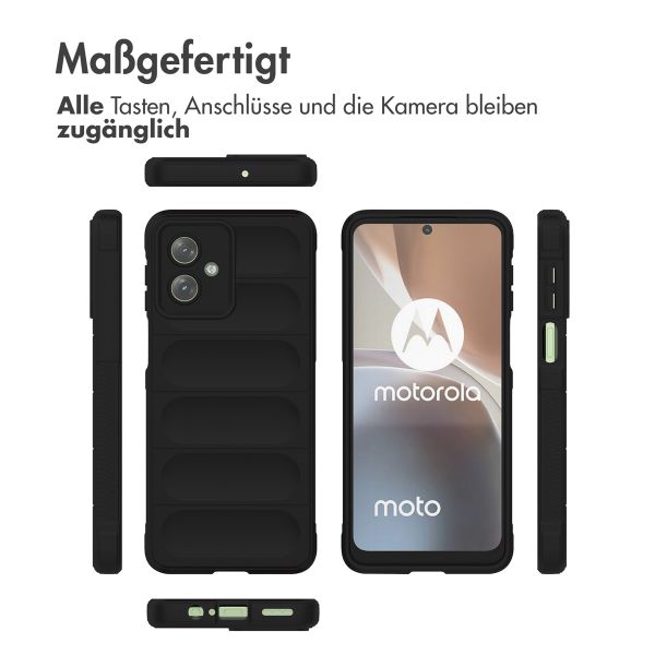 imoshion EasyGrip Back Cover für das Motorola Moto G54 - Schwarz