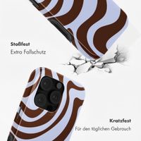 Selencia Vivid Back Cover Apple iPhone 16 Pro - Dream Swirl Chocolate