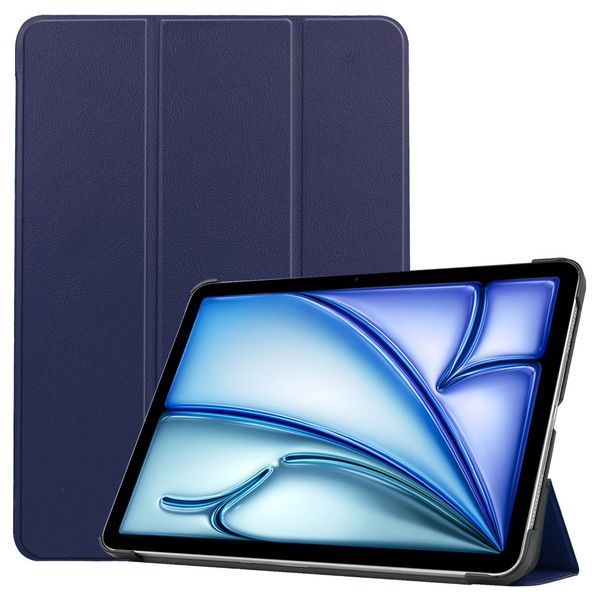 imoshion Trifold Klapphülle Apple iPad Air 13 Zoll (2026) M4 / (2025) M3 / (2024) M2 - Dunkelblau