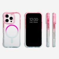 Selencia Gradient MagSafe Back Cover Apple iPhone 16 Pro - Rosa / Blau