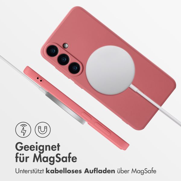 imoshion Color Back Cover mit MagSafe Samsung Galaxy S25 Plus - Dusty Rose