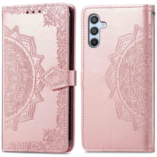 imoshion Mandala Klapphülle für das Samsung Galaxy A26 - Rose Gold