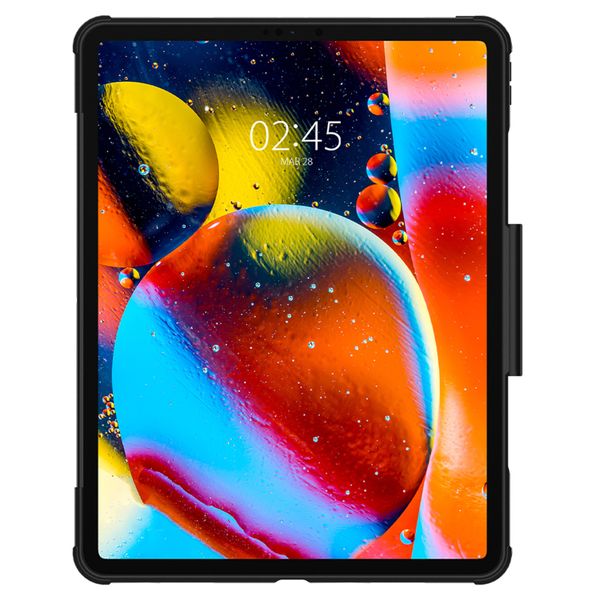 Spigen Rugged Armor Pro Klapphülle iPad Pro 12.9 (2022) / Pro 12.9 (2021) - Schwarz