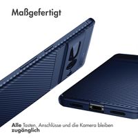 imoshion Carbon-Hülle Google Pixel 7 Pro - Blau