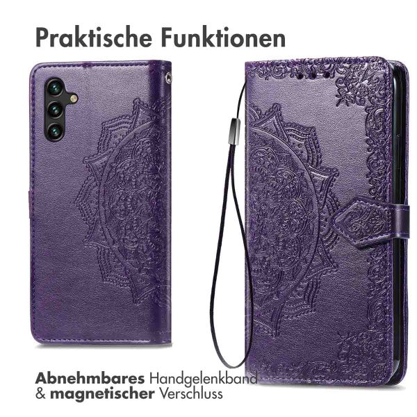 imoshion Mandala Klapphülle Samsung Galaxy A25 (5G) - Violett