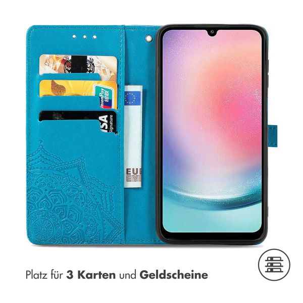 imoshion Mandala Klapphülle Samsung Galaxy A25 (5G) - Türkis