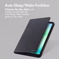 Accezz Classic Klapphülle Samsung Galaxy Tab A11 - Schwarz