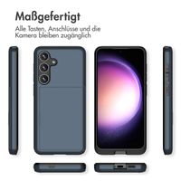 imoshion Backcover mit Kartenfach für das Samsung Galaxy S24 - Dunkelblau