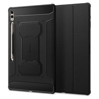 Spigen Rugged Armor Pro Klapphülle für das Samsung Galaxy Tab S9 Ultra - Schwarz