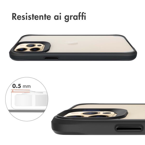 imoshion Rugged Hybrid Case Apple iPhone 12 Pro Max - Schwarz