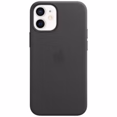 Apple Leder-Case MagSafe für das Apple iPhone 12 Mini - Black