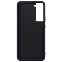 Valenta Luxe Leather Backcover Samsung Galaxy S21 - Schwarz