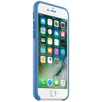 Apple Leder-Case Blau für das Apple iPhone SE (2022 / 2020) / 8 / 7