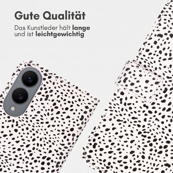 imoshion Design Klapphülle Samsung Galaxy S25 Edge - Desert Dots
