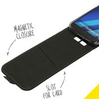 Accezz Flip Case Samsung Galaxy A5 (2017) - Schwarz