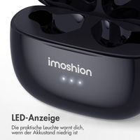 imoshion Aura Earbuds – Kabellose Kopfhörer – Kabellose Bluetooth-Kopfhörer – Schwarz