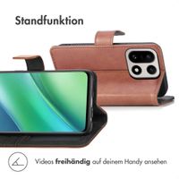 imoshion Luxuriöse Klapphülle OnePlus 15 - Braun