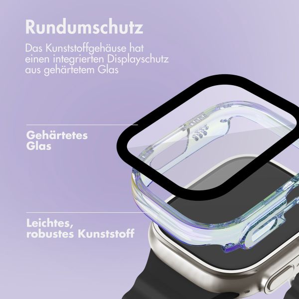 imoshion Full Cover glänzendes Hard Case für die Apple Watch Ultra / Ultra 2 – 49 mm – Pearlescent