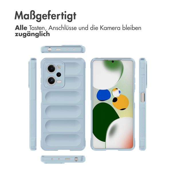 imoshion EasyGrip Backcover für das Xiaomi Redmi Note 12 Pro - Hellblau