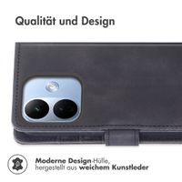 imoshion Klapphülle mit Kordel Xiaomi Redmi Note 17 Pro Max - Schwarz
