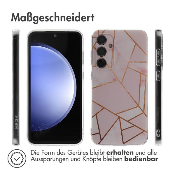 imoshion Design Hülle Samsung Galaxy S23 FE - Pink Graphic