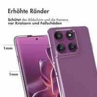 Accezz Clear TPU Backcover Motorola Edge 60 Pro - Transparent