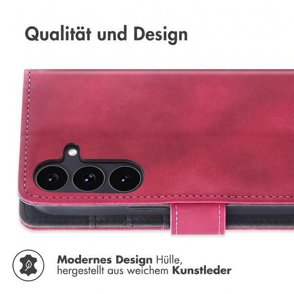 imoshion Klapphülle mit Kordel Samsung Galaxy S26 FE - Rot