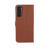 Valenta Klapphülle Leather für das Samsung Galaxy S21 Plus - Braun