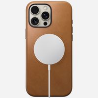 Nomad Modern Leather Case für das iPhone 16 Pro Max - English Tan