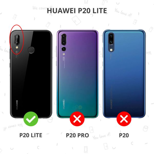 Rosa Unifarbene Hardcase-Hülle für Huawei P20 Lite