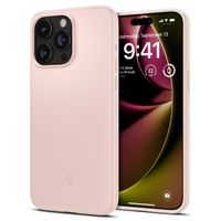 Spigen Thin Fit™ Hardcase für das iPhone 15 Pro - Pink Sand