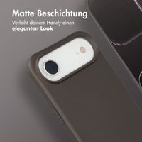 imoshion Color Backcover mit abnehmbarem Handykette und MagSafe Apple iPhone Air - Black Coffee