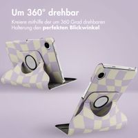 imoshion 360° drehbare Design Klapphülle Samsung Galaxy Tab A9 8.7 Zoll - Dancing Cubes