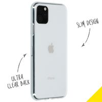 Accezz TPU Clear Cover Transparent für iPhone 11 Pro Max