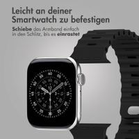 Accezz Ocean Armband für Apple Watch | 38/40/41/42 mm - Schwarz