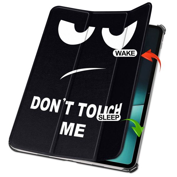 imoshion Design Trifold Klaphülle OnePlus Pad - Don't touch