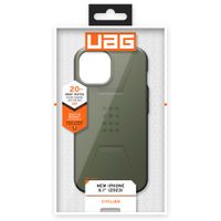 UAG Civilian Backcover MagSafe für das iPhone 15 - Olive Drab