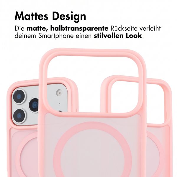 imoshion Color Guard Back Cover mit MagSafe Apple iPhone 18 Pro / 17 Pro - Hellrosa