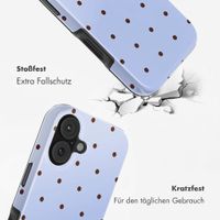 Selencia Vivid Rückabdeckung mit MagSafe Apple iPhone 16 - Happy Dots Digital Sky