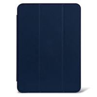 Decoded Textured Sillicon Slim Cover für das iPad Pro 11 (2024) M4 - Navy Peony