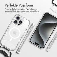 imoshion MagSafe Hülle mit abnehmbarem Band Apple iPhone 15 Pro - Transparent