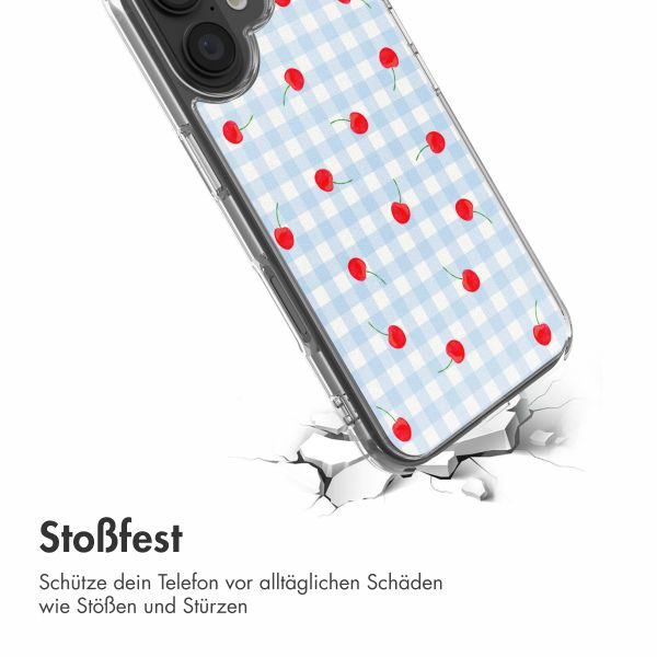 imoshion Design Hülle Apple iPhone 16 - Cherry Check