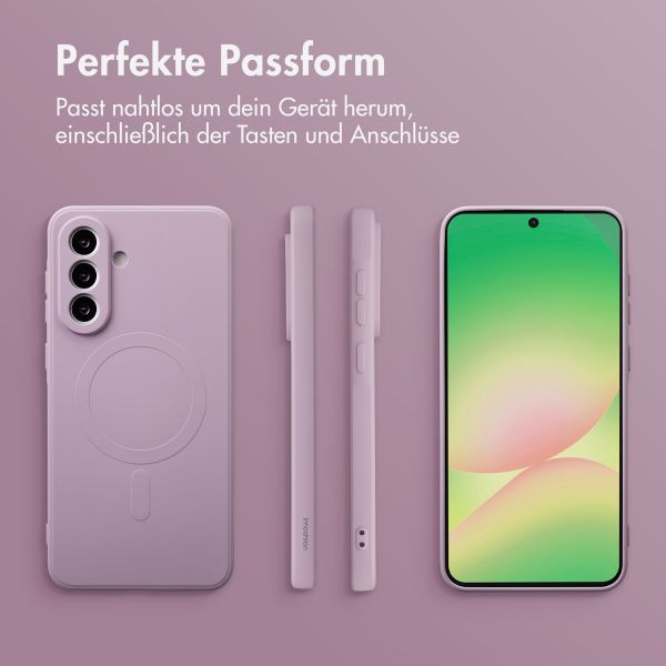imoshion Color Back Cover mit MagSafe Samsung Galaxy A56 - Violett