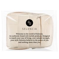 Selencia Vaya Puffy Laptop Rucksack 16 Zoll - Soft Ivory