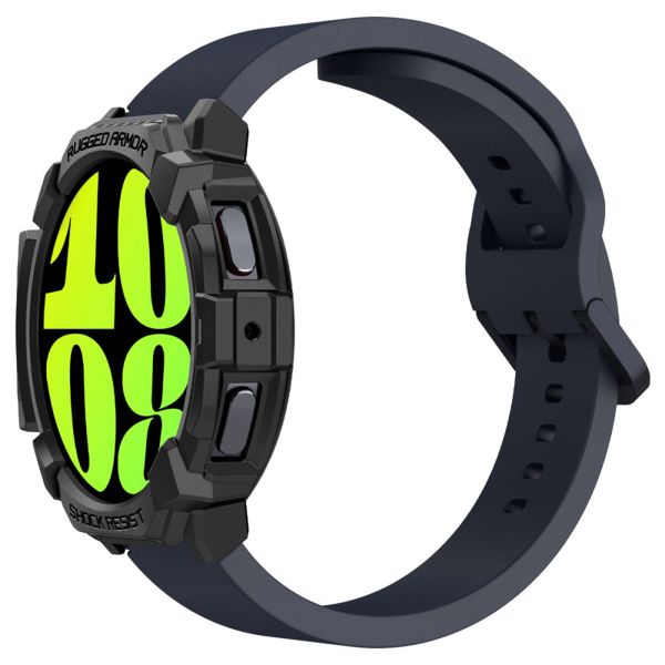 Spigen Rugged Armor™ Case für das Samsung Galaxy Watch 7 - 44 mm - Matte Black