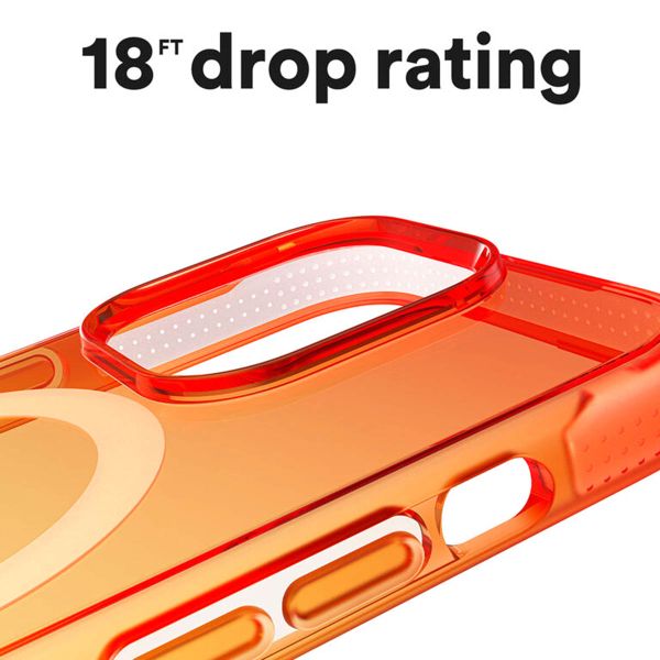 BodyGuardz Ace Pro MagSafe Back Cover Apple iPhone 15 Pro - Peach Sorbet Ombre